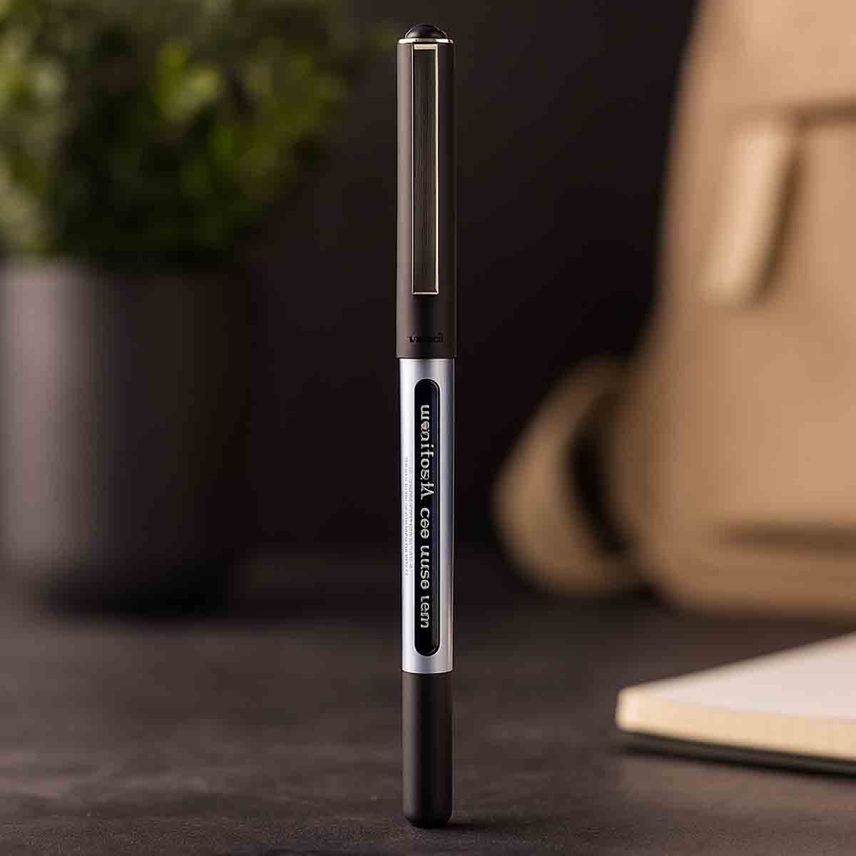 يوني بول مجموعة 2 قلم رولربول ميكرو أسود 0.5 ملم