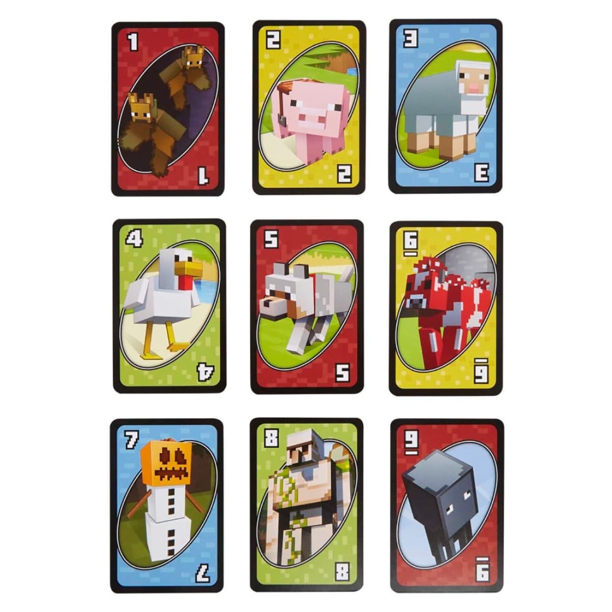 أونو ماينكرافت لعبة بطاقات للجنسين، 8-10 سنوات