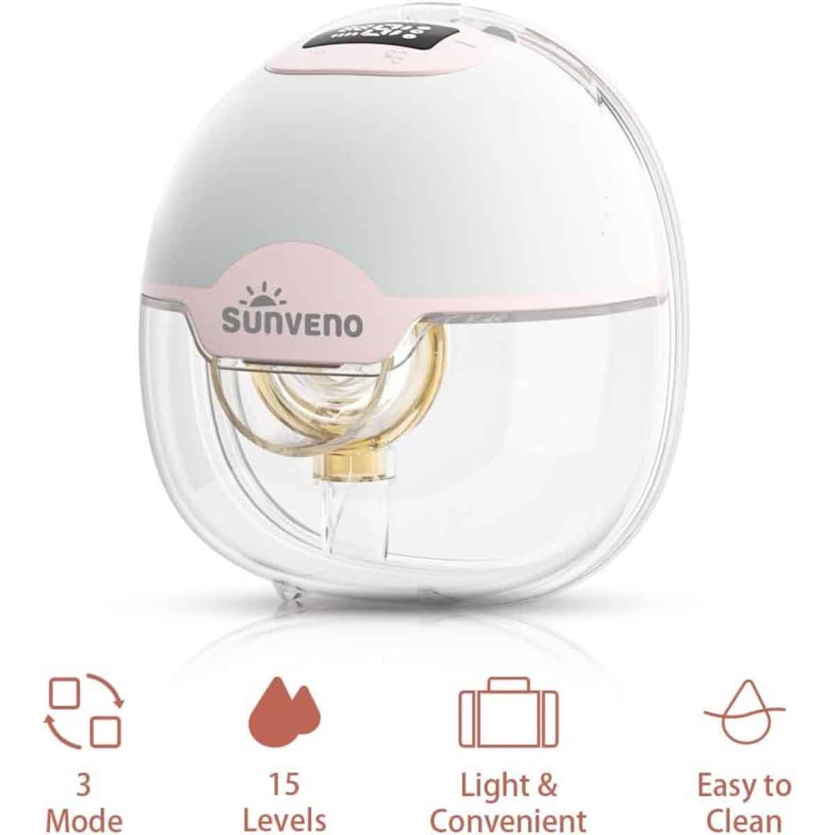 سنفينو مضخة حليب كهربائية قابلة للارتداء