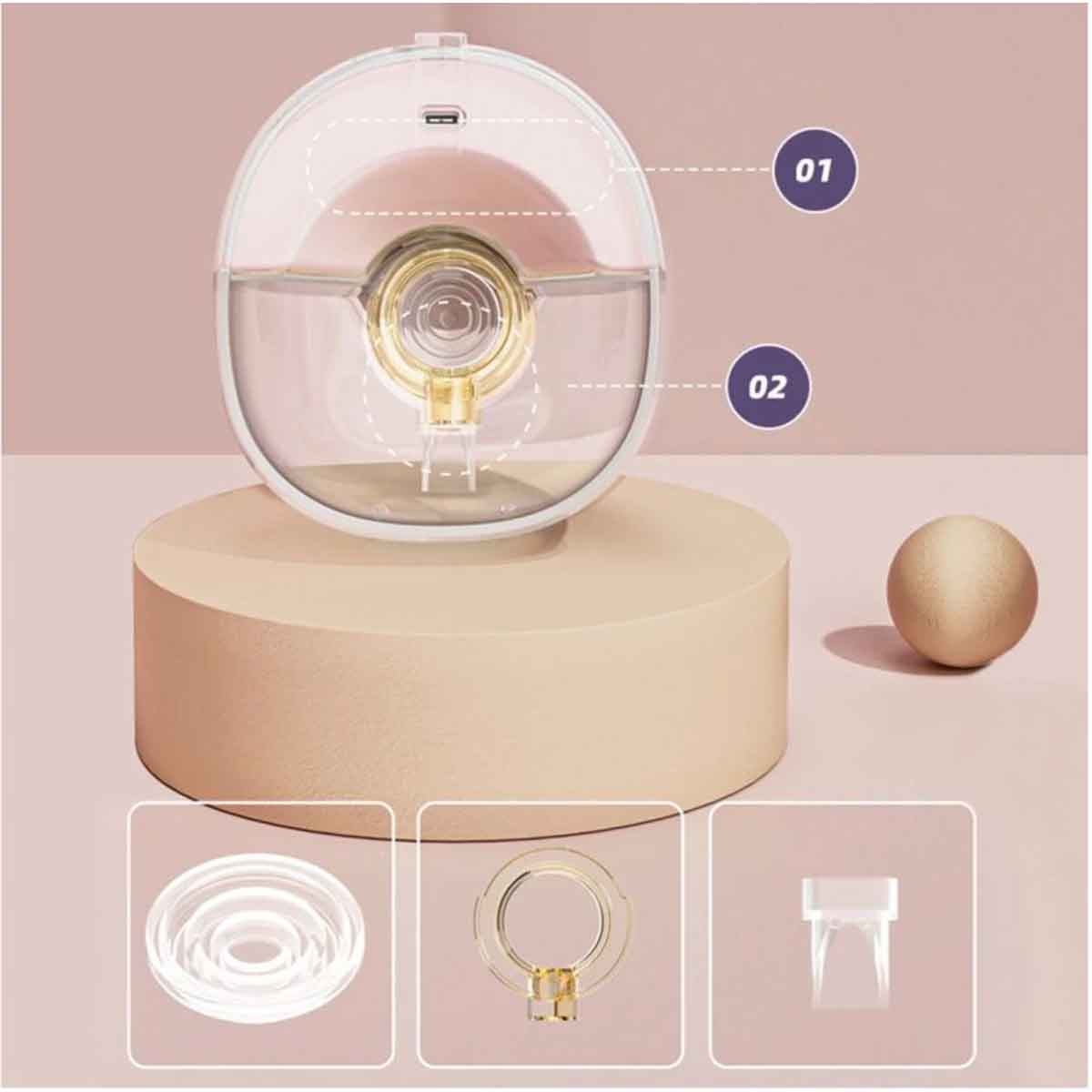 سنفينو مضخة حليب كهربائية قابلة للارتداء