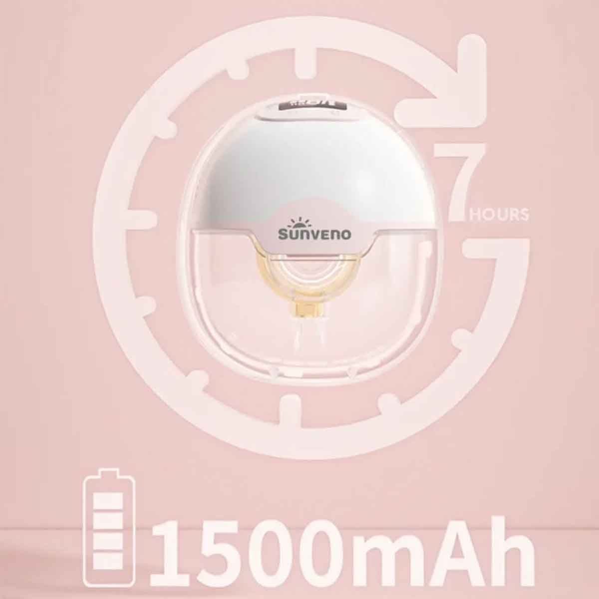 سنفينو مضخة حليب كهربائية قابلة للارتداء