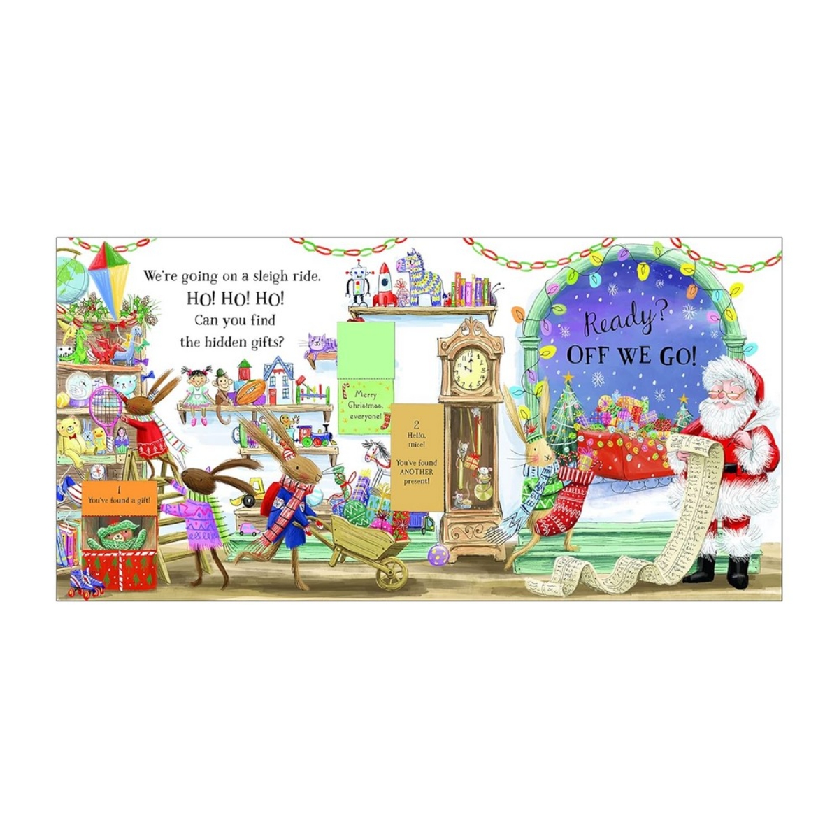 We're Going on a Sleigh Ride: مغامرة رفع الغطاء تأليف مارثا مومفورد - 12 سبتمبر 2024