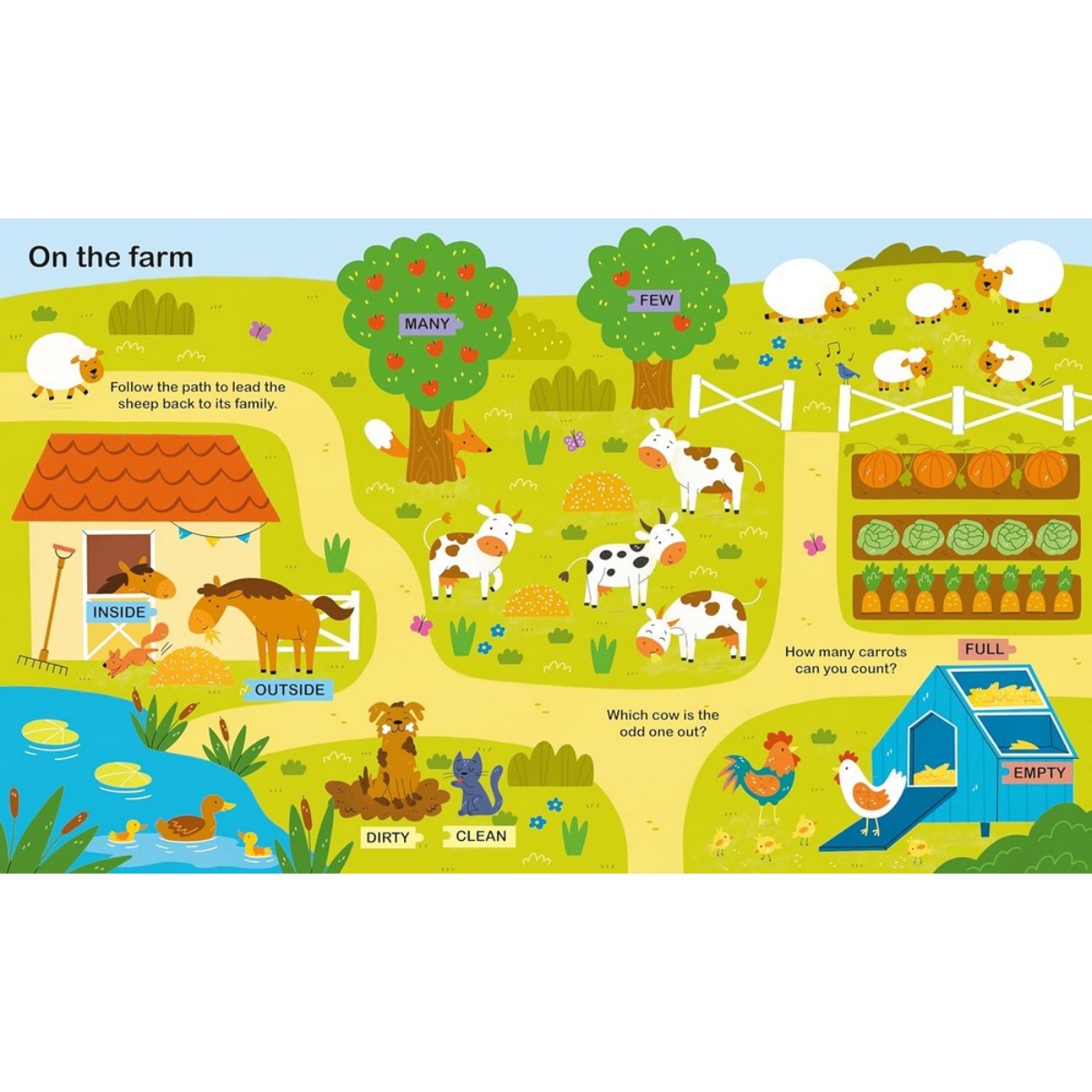 What's the Opposite? : كبير وصغير، مرتفع ومنخفض والمزيد... : 4 تأليف جون ألان - 1 مارس 2024