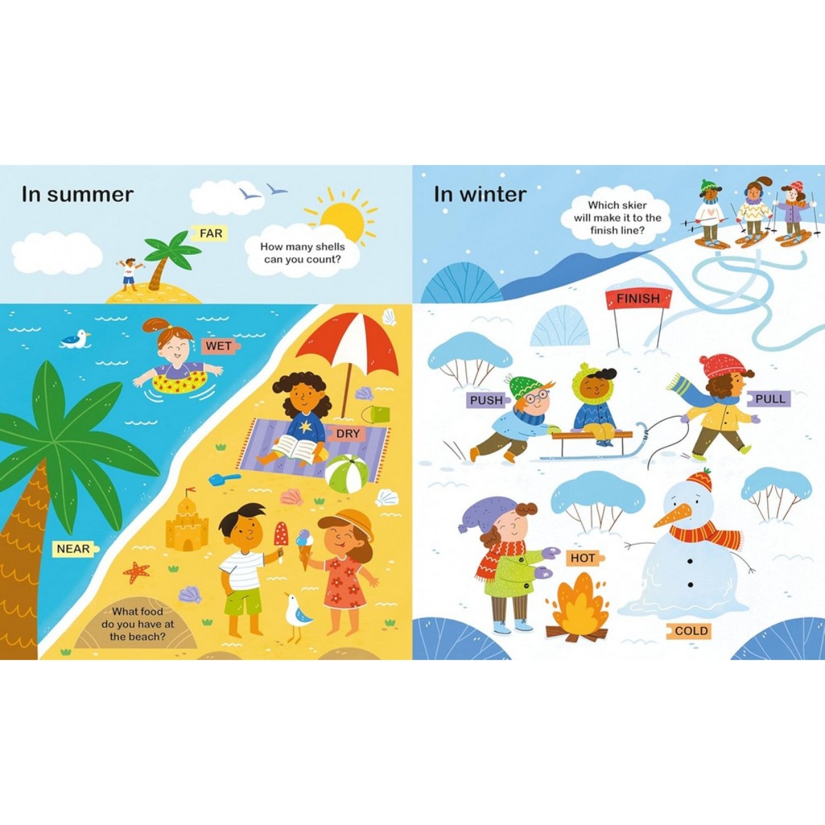 What's the Opposite? : كبير وصغير، مرتفع ومنخفض والمزيد... : 4 تأليف جون ألان - 1 مارس 2024