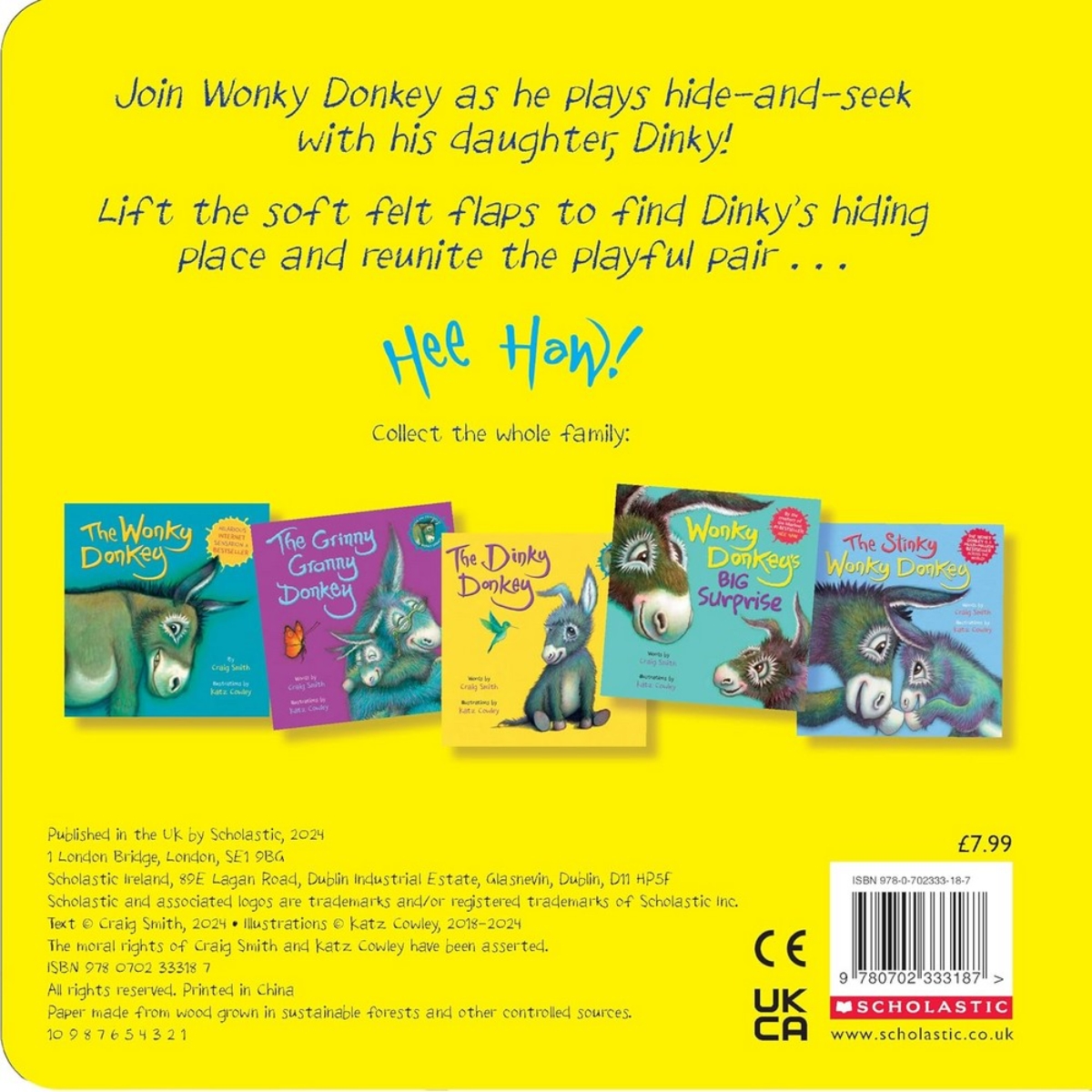 Where's Dinky Donkey? (CBB) by Craig Smith - 14 Mar 2024