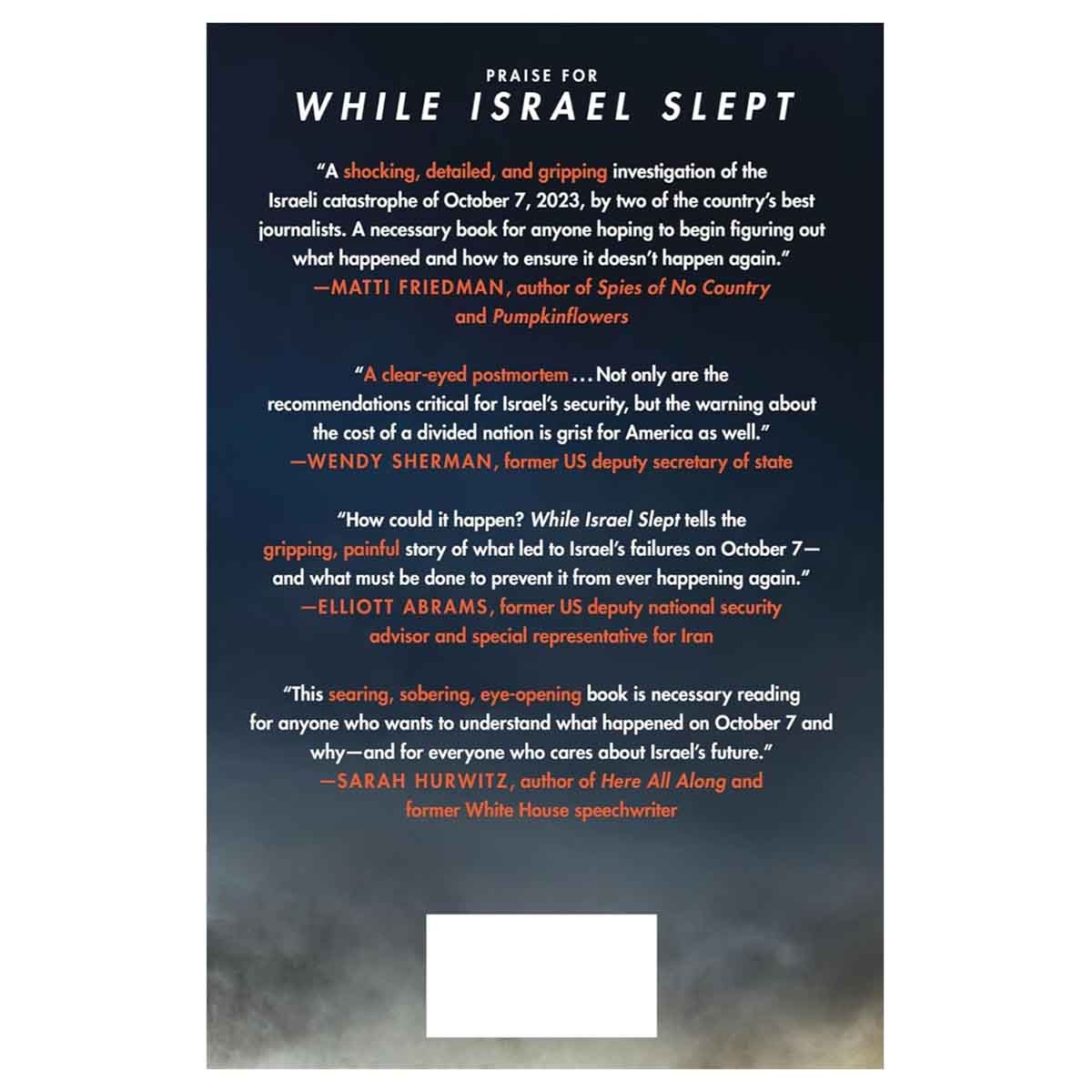 While Israel Slept by Yaakov Katz & Amir Bohbot - 02-09-2025