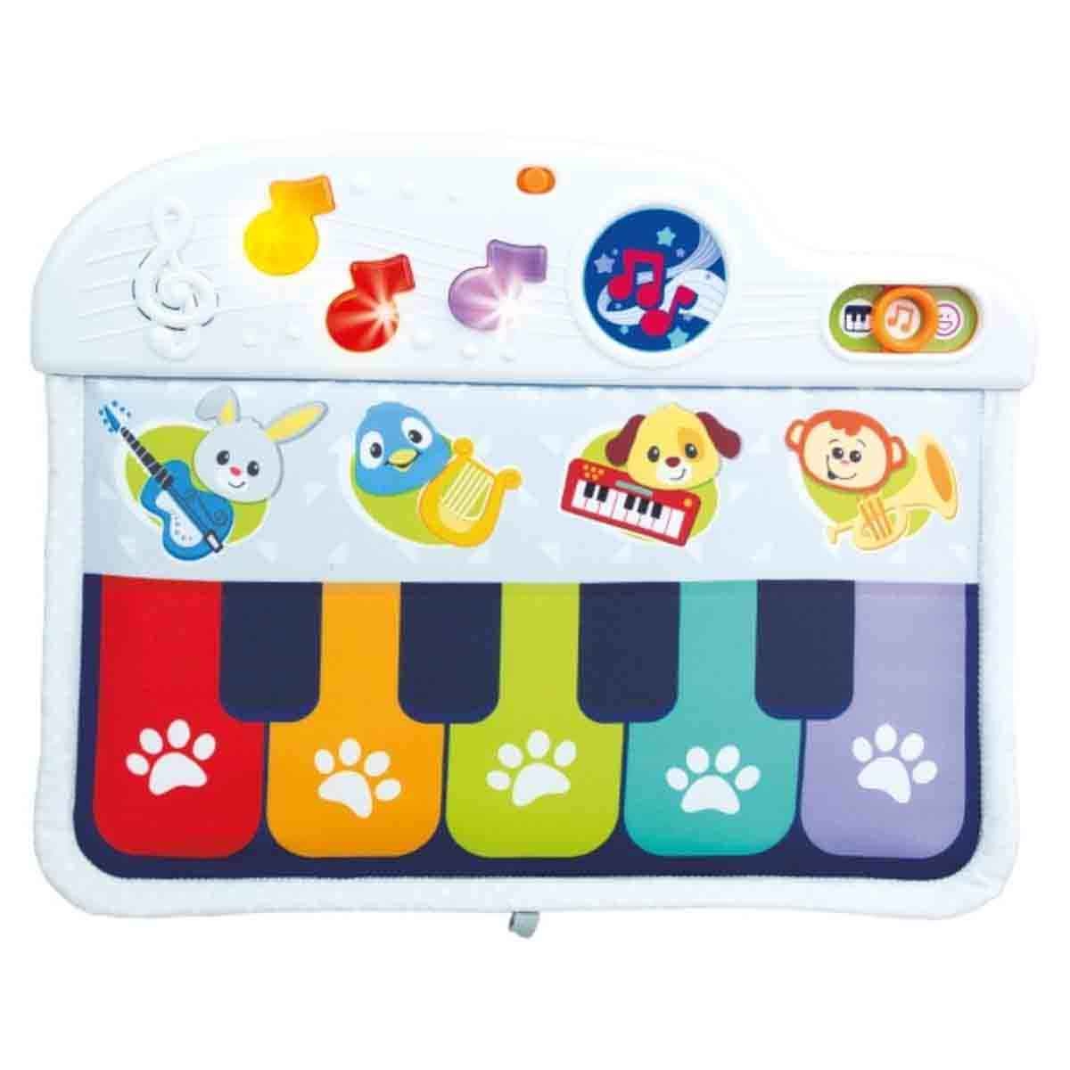 وينفن بيانو الحيوانات الأصدقاء للسرير للرضع عمر 0-2 سنوات