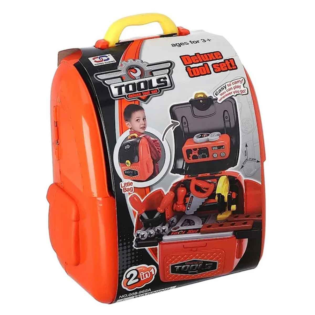 Xiong Cheng 2-In-1 Deluxe Little Bag Tool Set Unisex, 3-4 Years