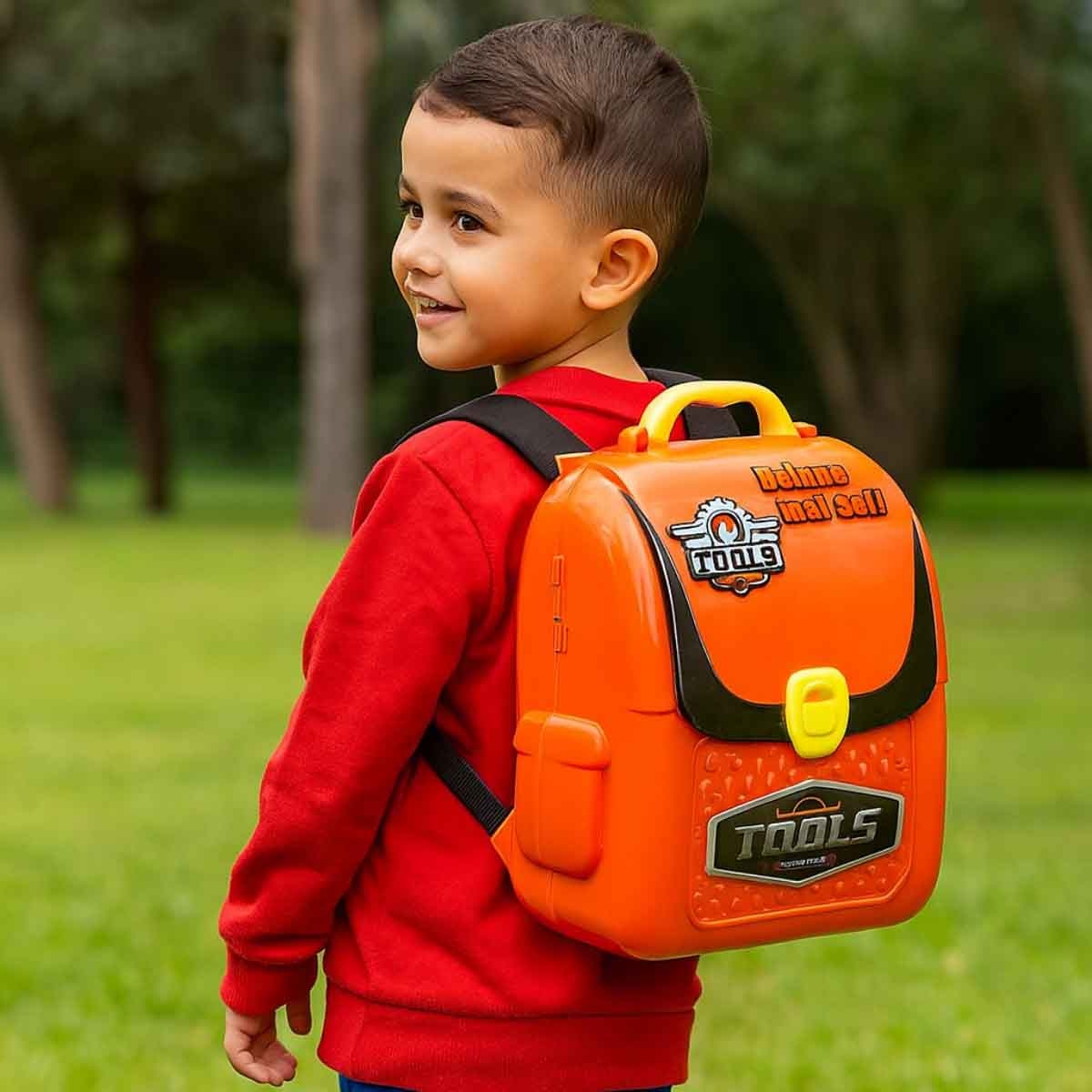 Xiong Cheng 2-In-1 Deluxe Little Bag Tool Set Unisex, 3-4 Years