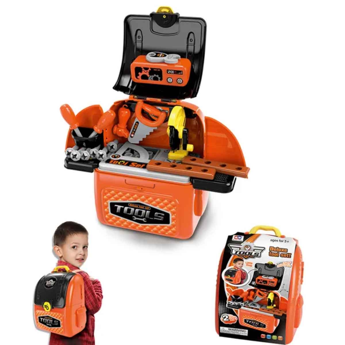 Xiong Cheng 2-In-1 Deluxe Little Bag Tool Set Unisex, 3-4 Years
