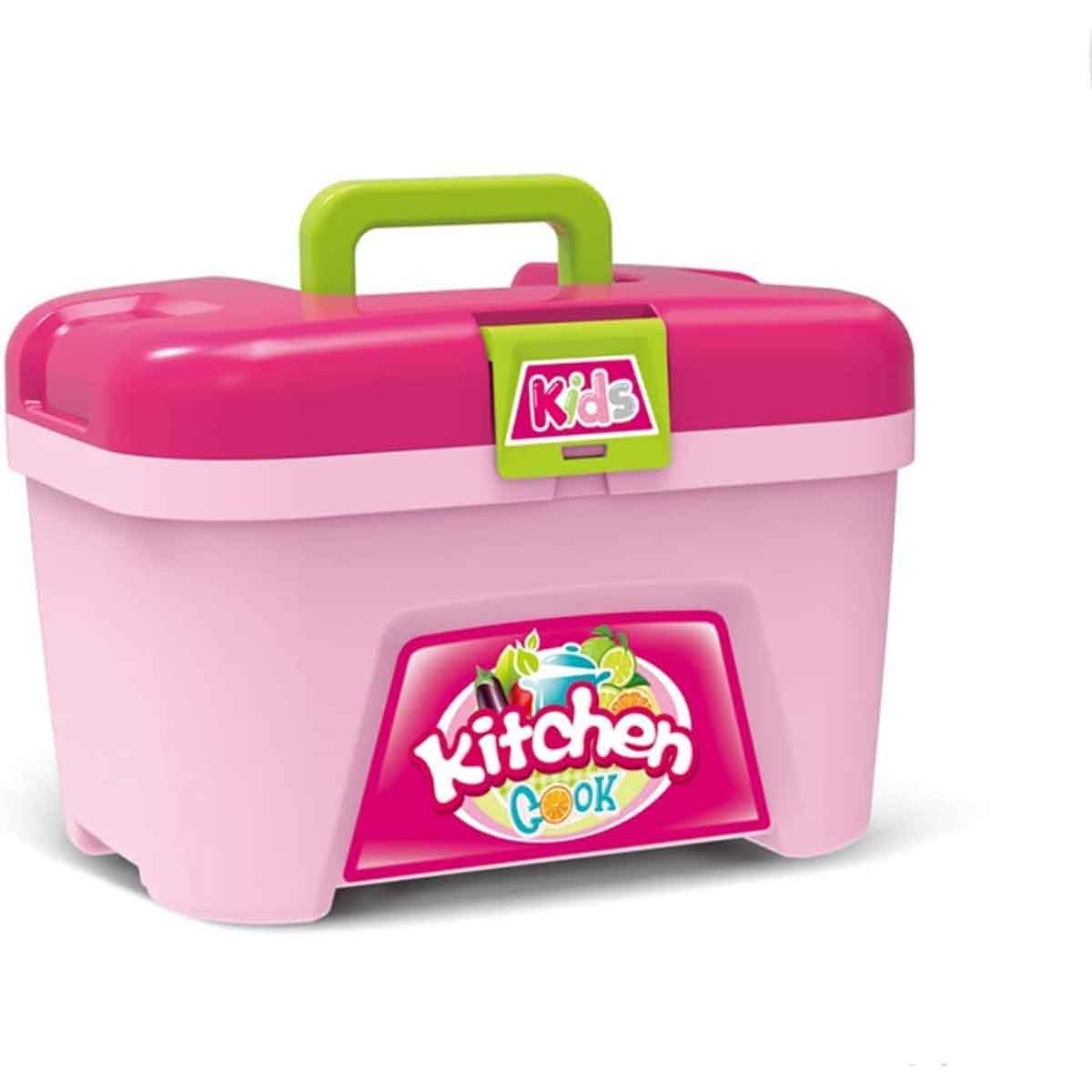 شيونغ تشينغ مجموعة مطبخ الشيف الصغير 3 في 1 للجنسين 3-4 سنوات