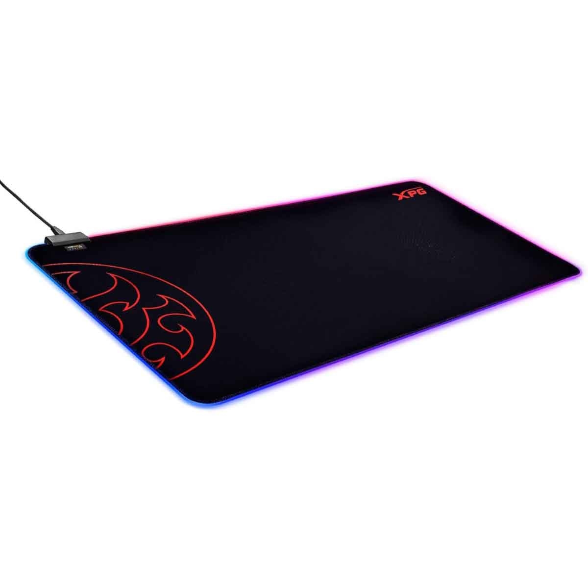 إكس بي جي بساط ماوس ألعاب Battleground XL Prime بإضاءة RGB مزدوجة المنطقة