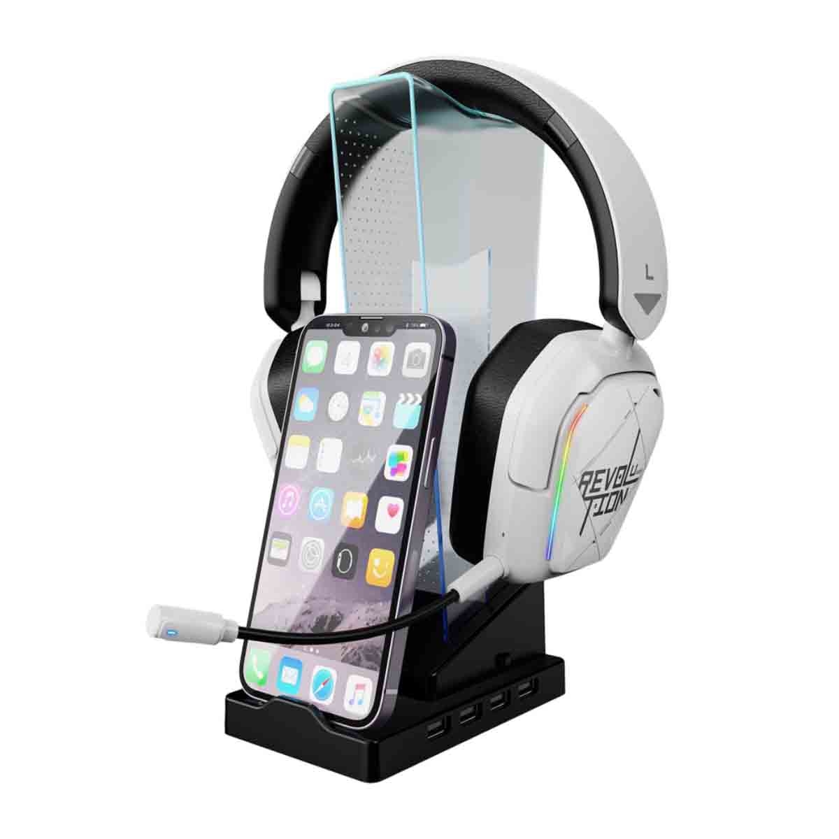 Xtrike Me HT-09 Anti-Slip Base Headset and Phone Stand