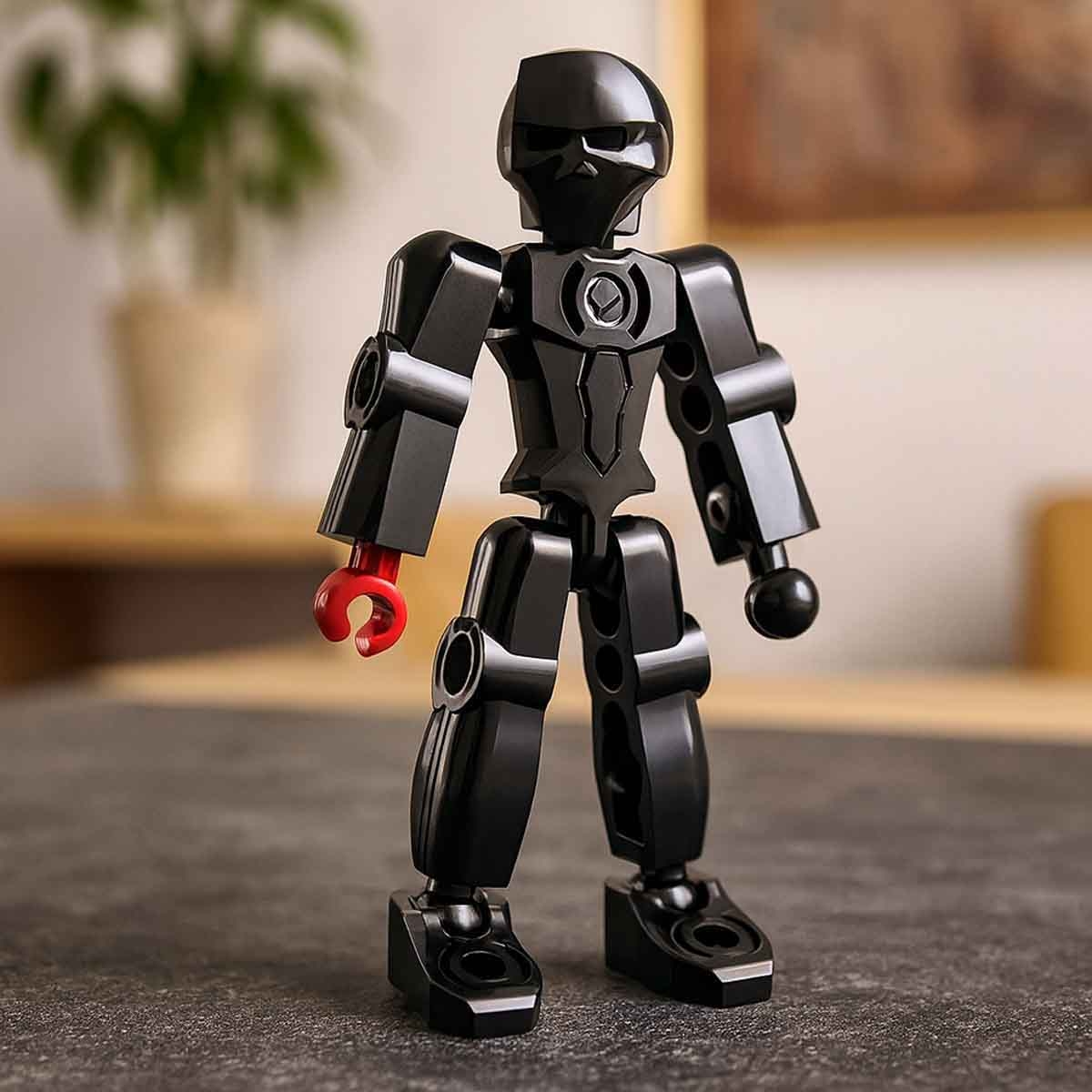 Zpiiel ZooZ - The Black Panther Blocks Figure Unisex, 5-7 Years