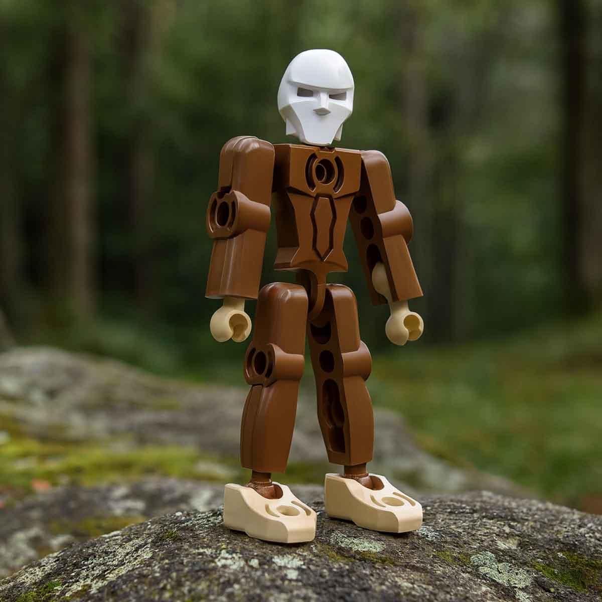 زبيل زوز مجسم إلك من مكعبات للجنسين 5 - 7 سنوات