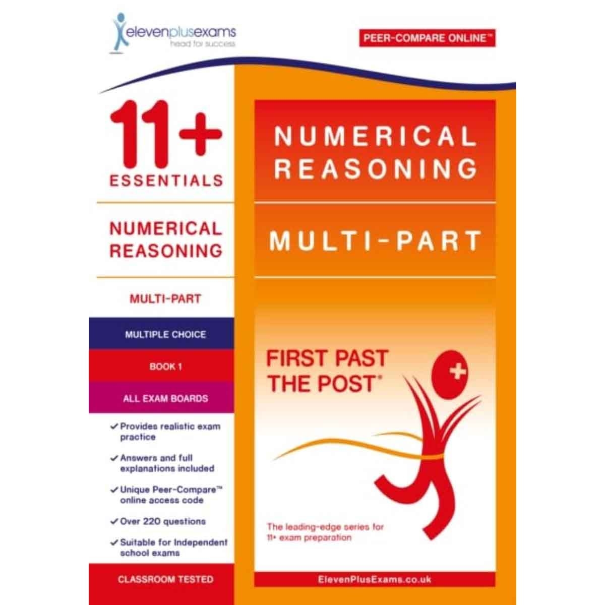 11+ Essentials Numerical Reasoning: Multi-Part Book 1 - Multiple Choice by Eleven Plus Exams - 19-02-2019