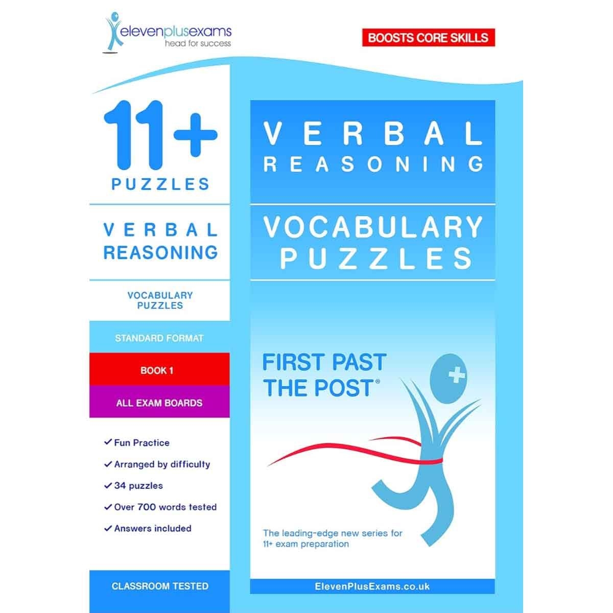 11+ Puzzles Vocabulary Puzzles by Eleven Plus Exams - 30-06-2017