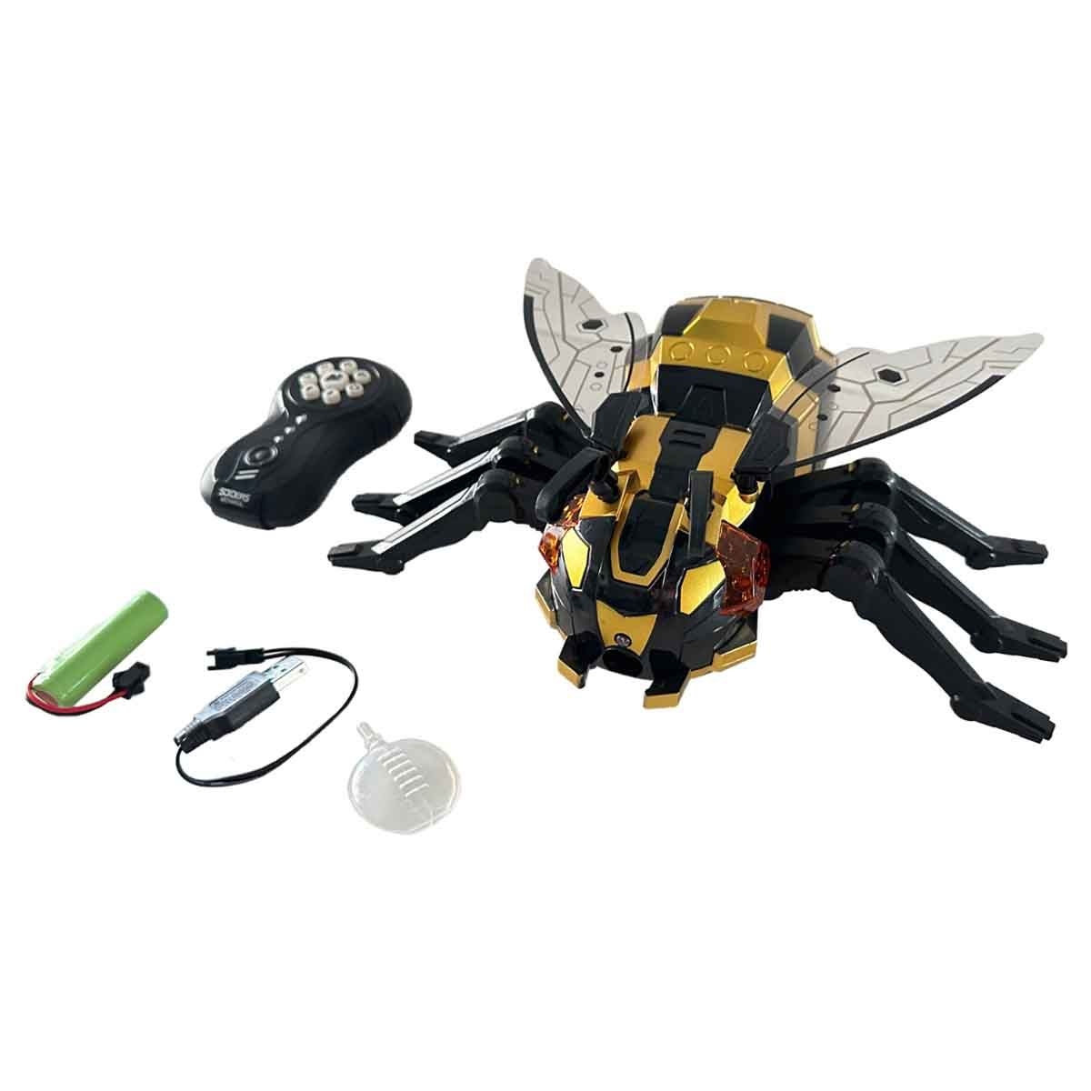 نانهونغ لعبة نحلة ميكانيكية بالتحكم 2.4G للأولاد، عمر 8-10 سنوات