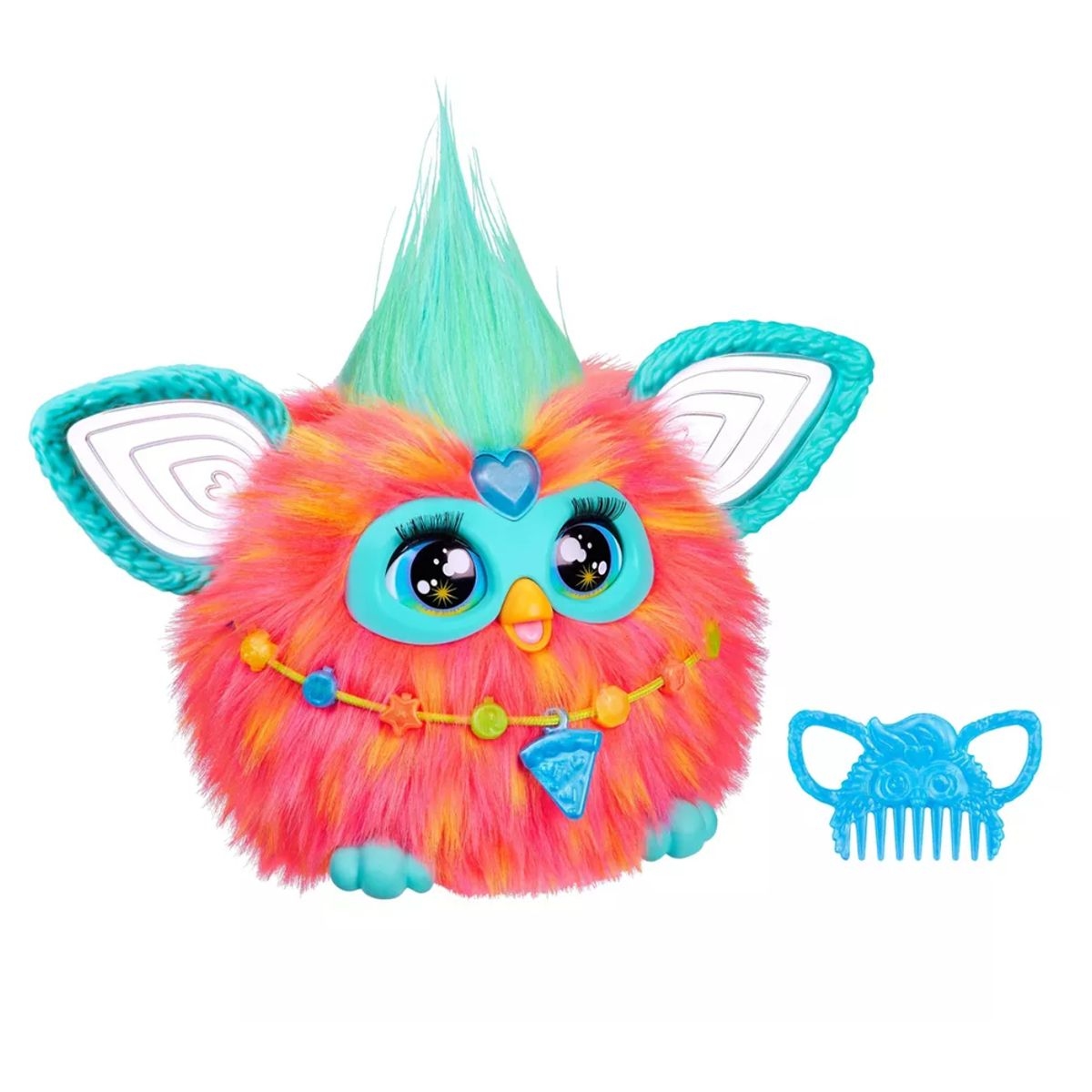 فوربي دمية محشوة تفاعلية مرجانية للجنسين، 5-7 سنوات