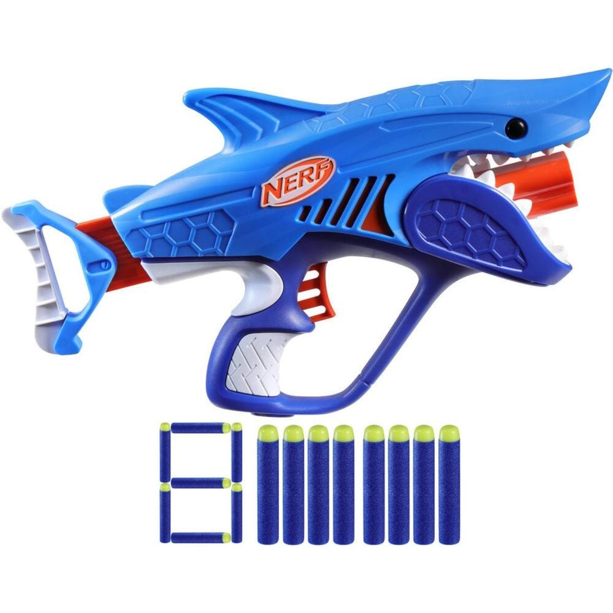 Nerf Sharkfire Blaster Toy Unisex, 5-7 Years