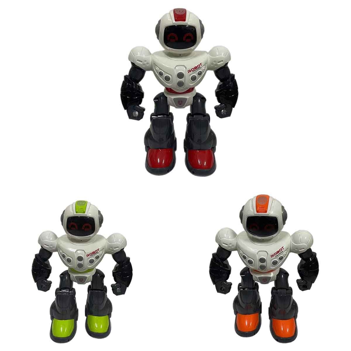 جيه إل واي تويز لعبة روبوت تعمل بالبطارية متنوعة للأولاد، من عمر 3 إلى 4 سنوات