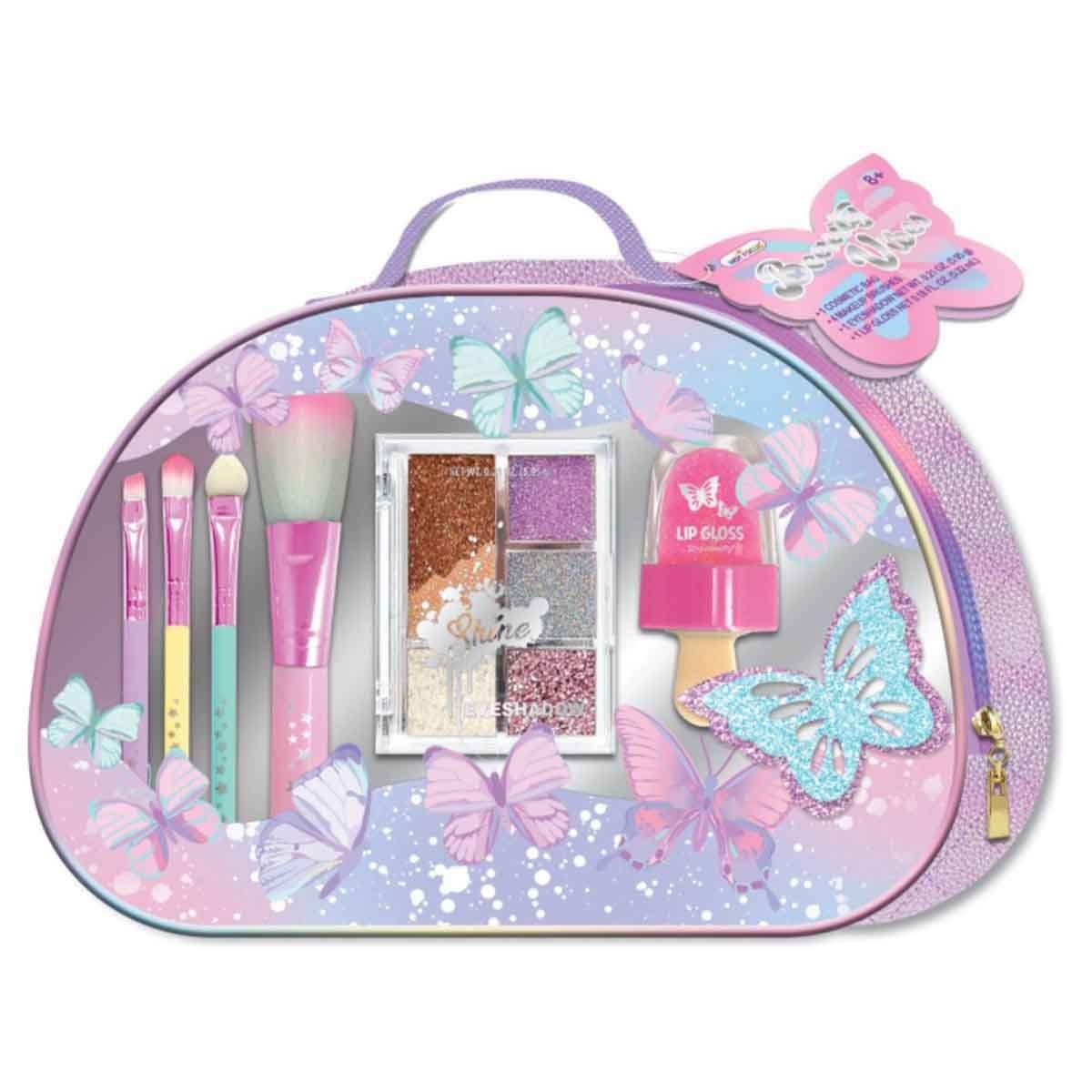 هوت فوكس مجموعة مكياج بيوتي فايبز للبنات، من عمر 8-10 سنوات