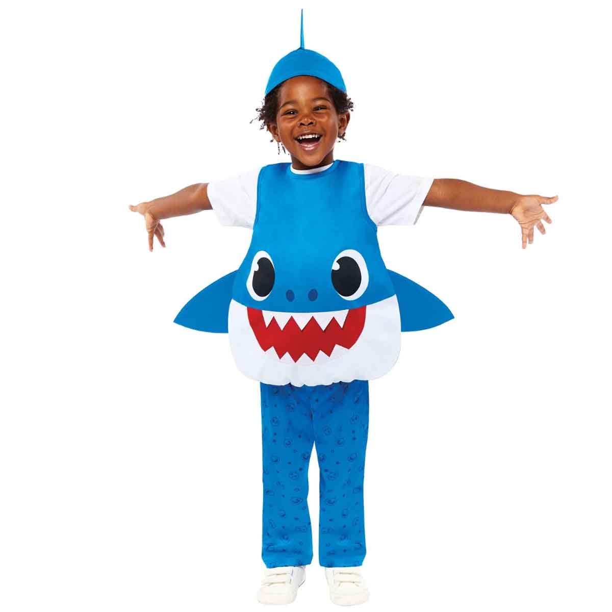 Baby Shark Blue Dad Shark Costume