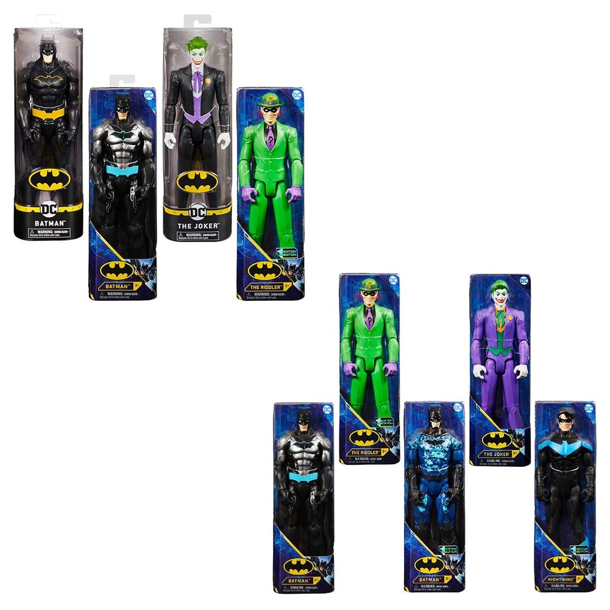 دي سي كوميكس دمى أبطال خارقين متنوعة بحجم 12 إنش للجنسين، 3-4 سنوات