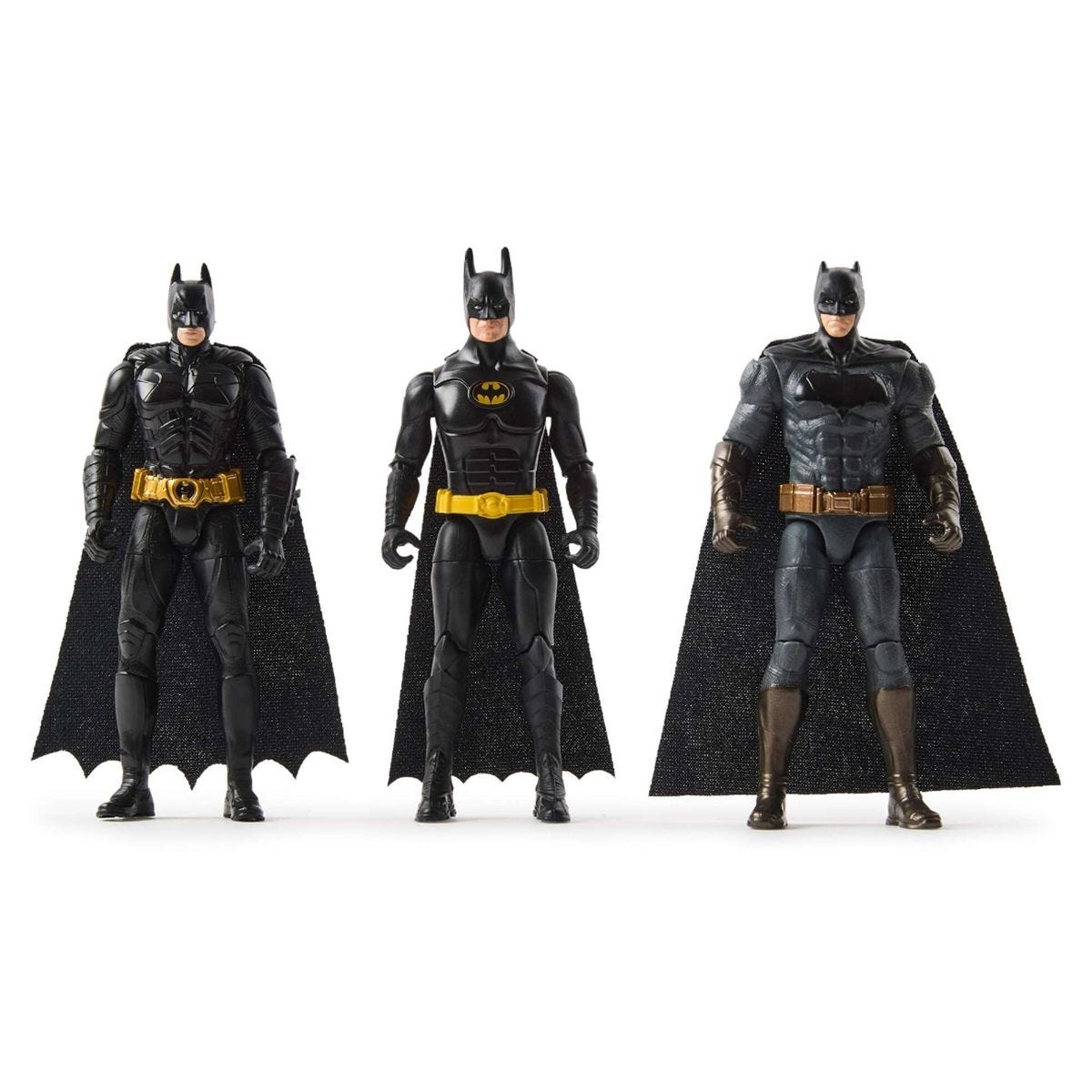 دي سي كومكس مجسمات حركة باتمان إصدار خاص 85 إنش 4 للجنسين، 3-4 سنوات، مجموعة من 3