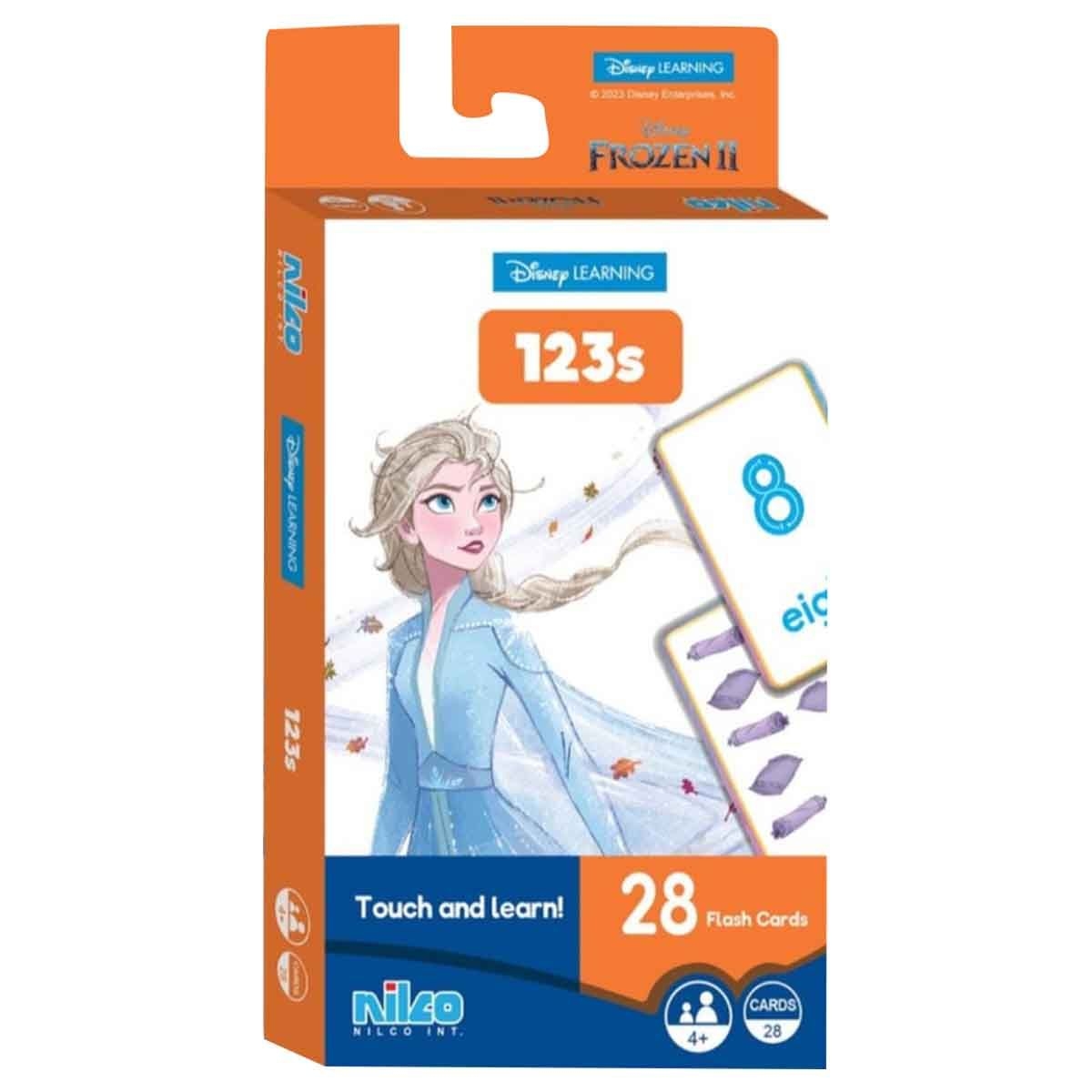 Disney Learning Frozen1 28 Counting Flash Card Unisex, 5-7