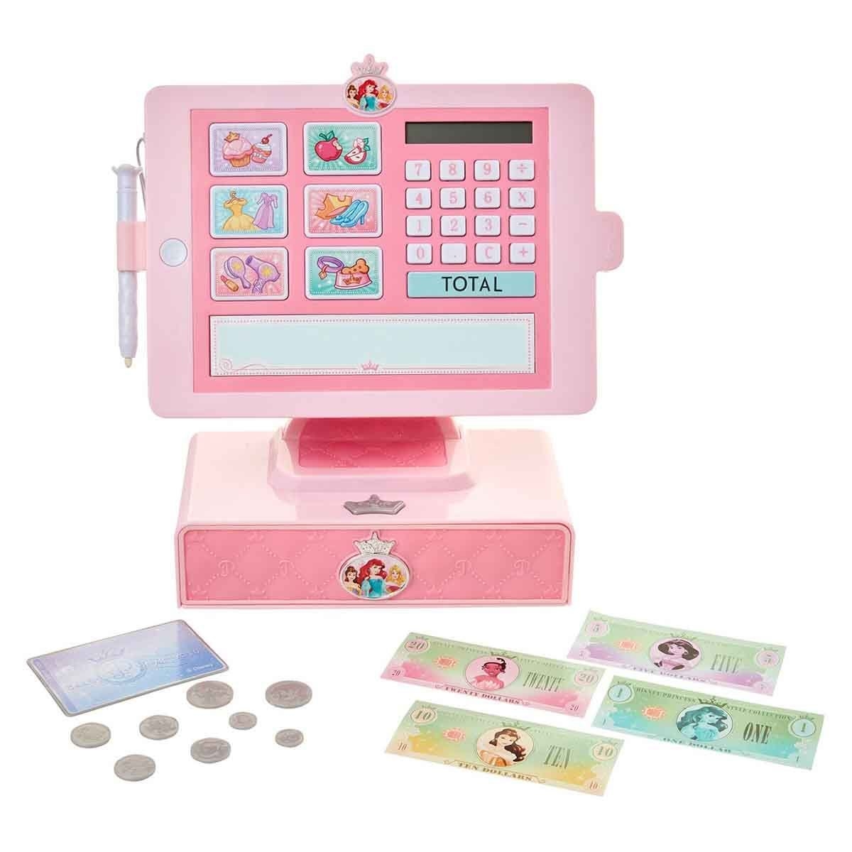 ديزني برنسيس ستايل ماكينة تسجيل نقد للبنات، عمر 3-4 سنوات