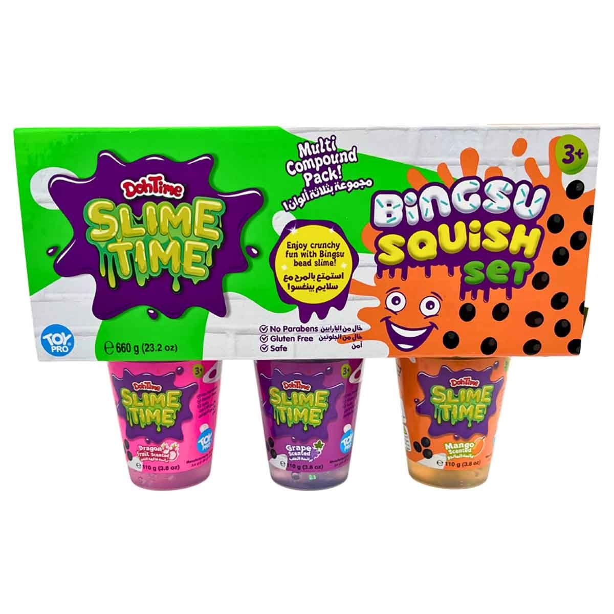 SlimeTime Bingsu Squish Slime Kit Unisex, 3-4 Years