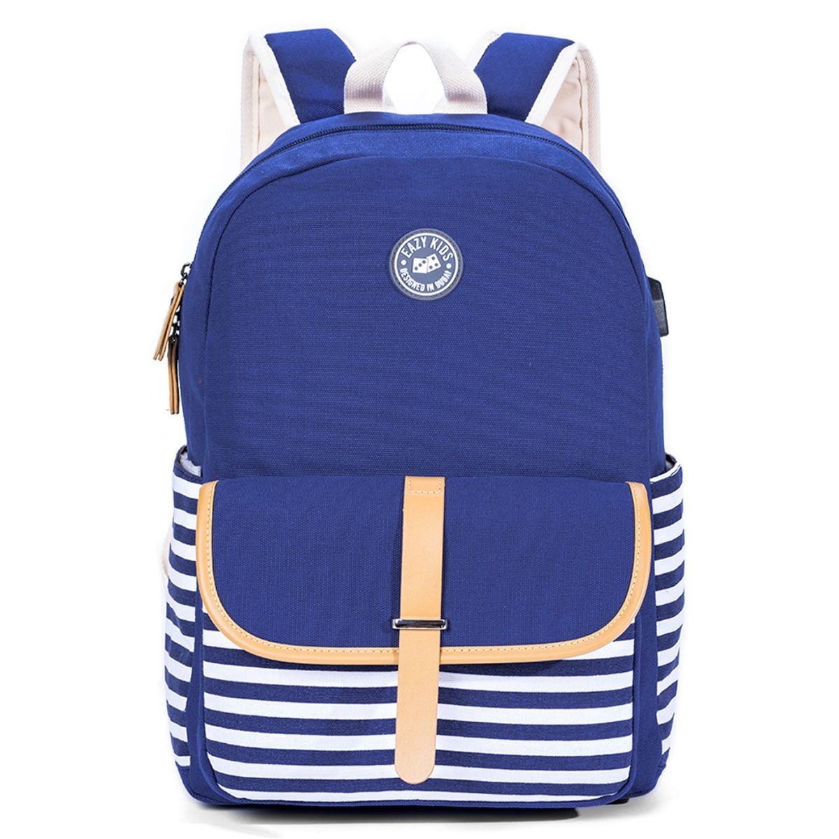 إيزي كيدز حقيبة مدرسية كلاسيكية باللون الأزرق للجنسين من عمر 3 إلى 4 سنوات