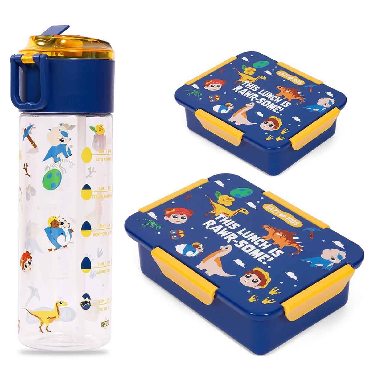 Eazy Kids 650ml T-Rex Lunch Box