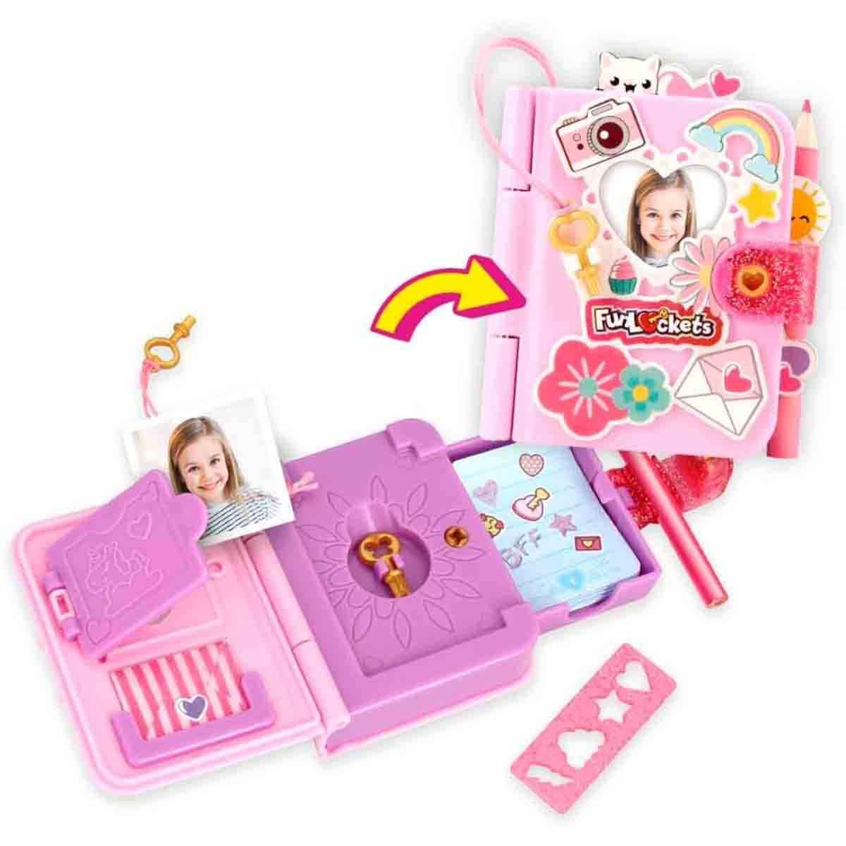 Funlockets Secret Mini Journal Girls, 5-7 Years