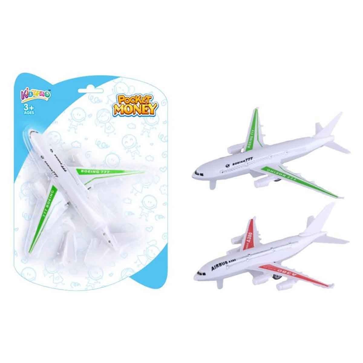 كيدز برو طائرة سحب للخلف منوعة للأولاد، 3-4 سنوات