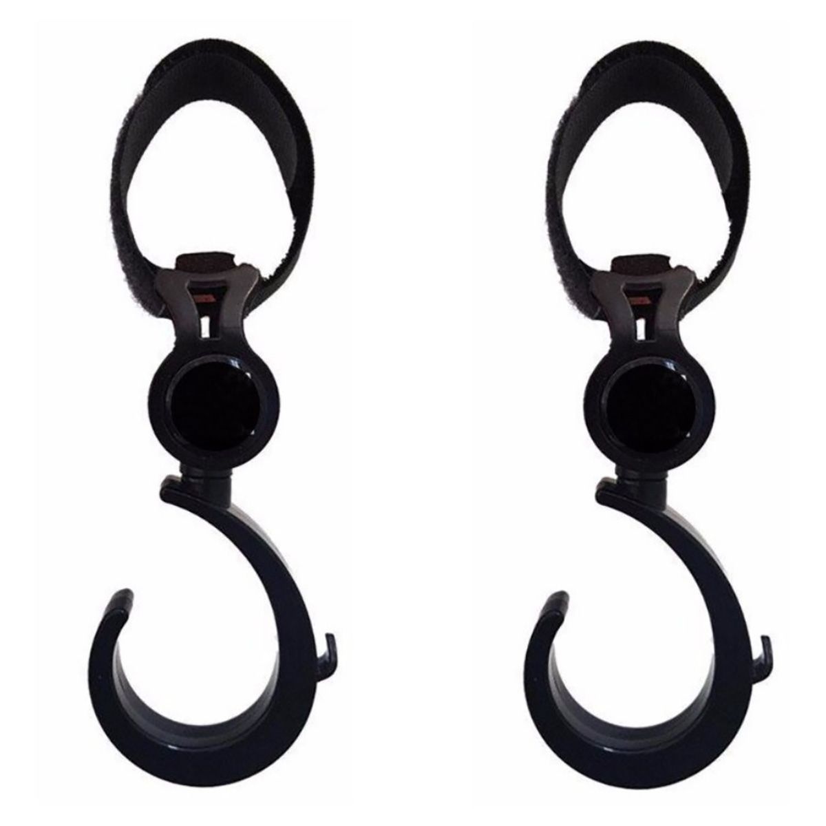 ليتل ستوري خطافات عربة متوافقة دوارة للأطفال من عمر 0 إلى 2 سنة، مجموعة من 2