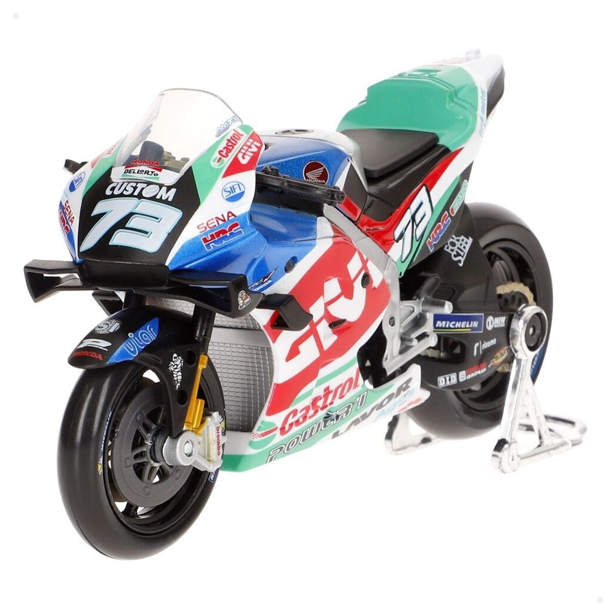 Maisto Moto GP-LCR Honda RC2 1:18 Scale Diecast Motorcycle Boys, 3-4 Years