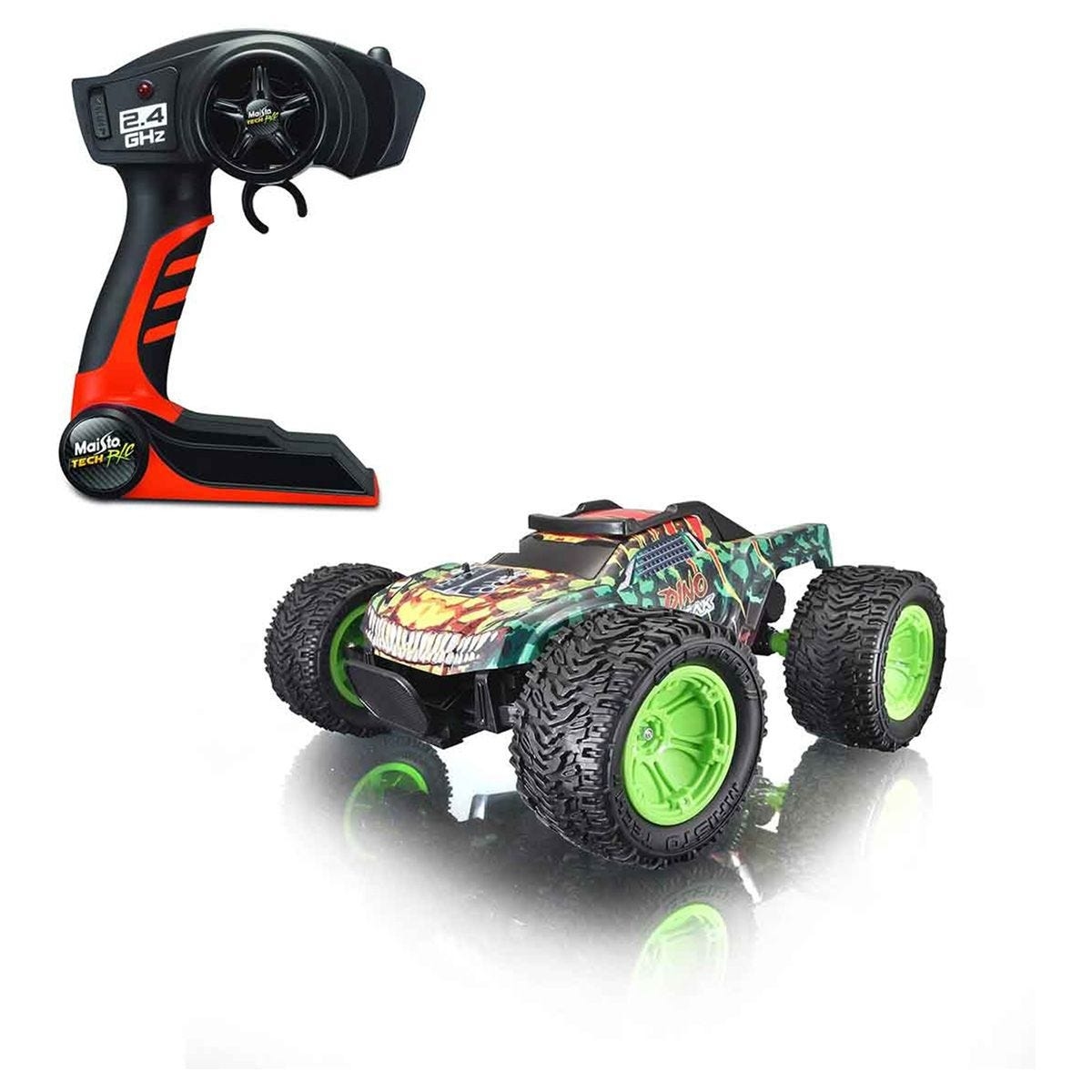 مايستو سيارة R/C هجوم الديناصور للطرق الوعرة للأولاد، 8-10 سنوات