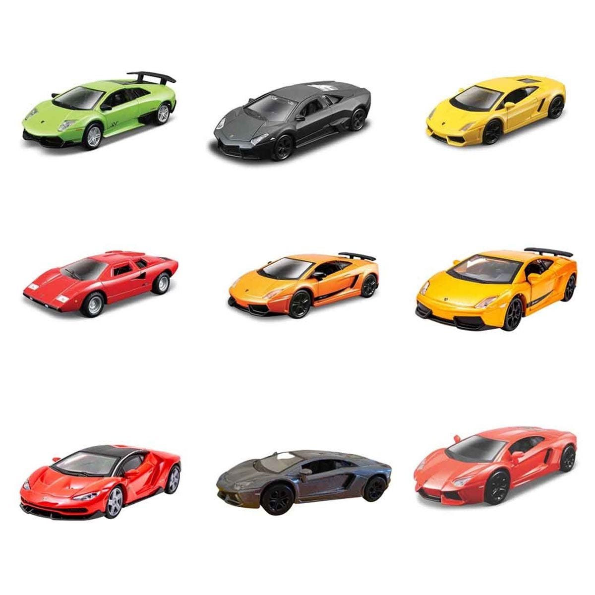 مايستو سيارات دايكاست لامبورغيني باور ريسر متنوعة للأولاد، 3-4 سنوات