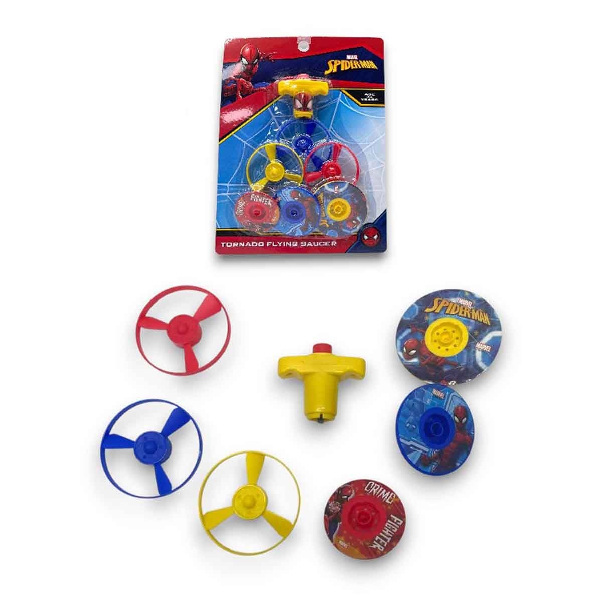Marvel Spider-Man Tornado Flying Saucer Toy Unisex, 3-4 Years