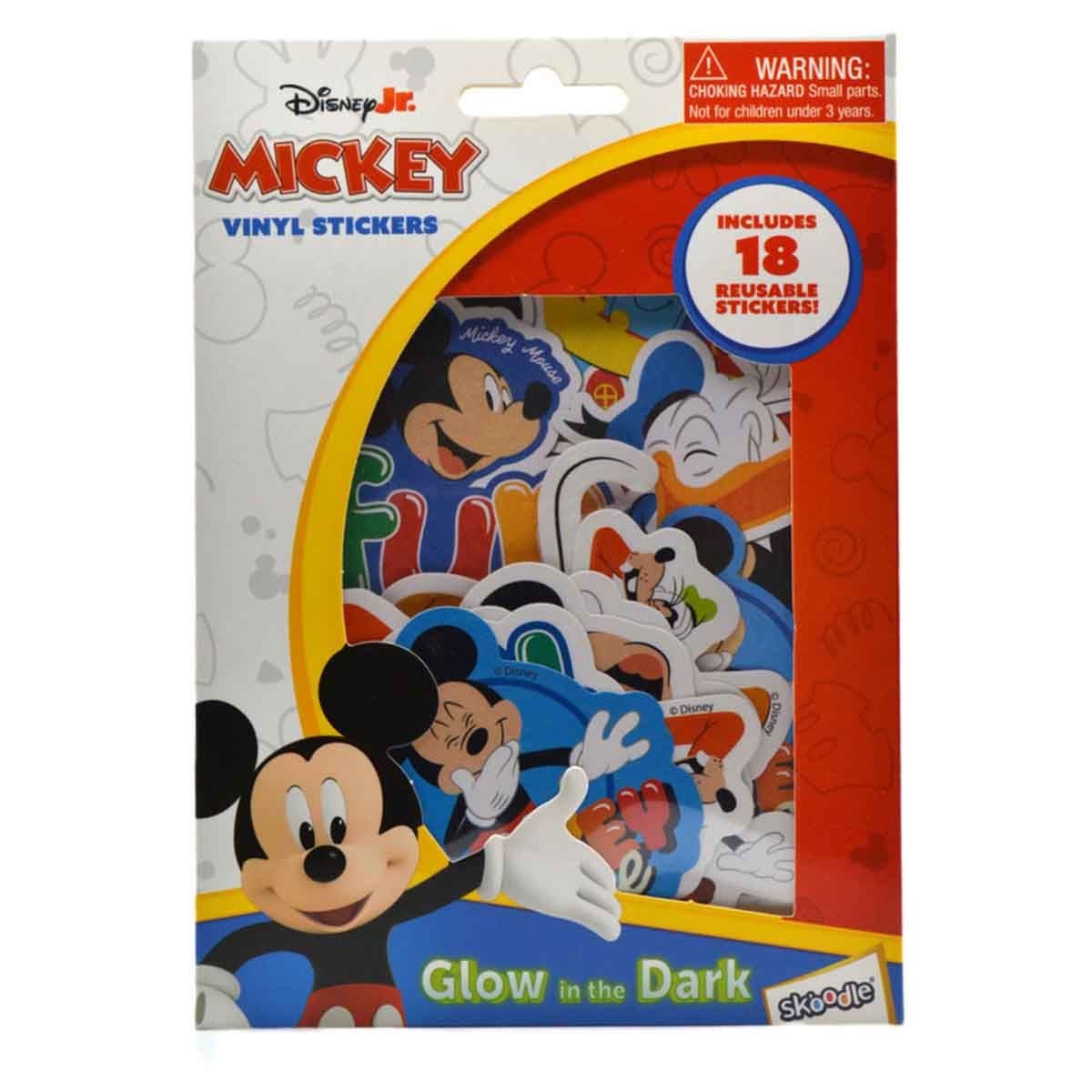 Disney Junior Glow in the Dark Stickers Unisex, 3-4 Years