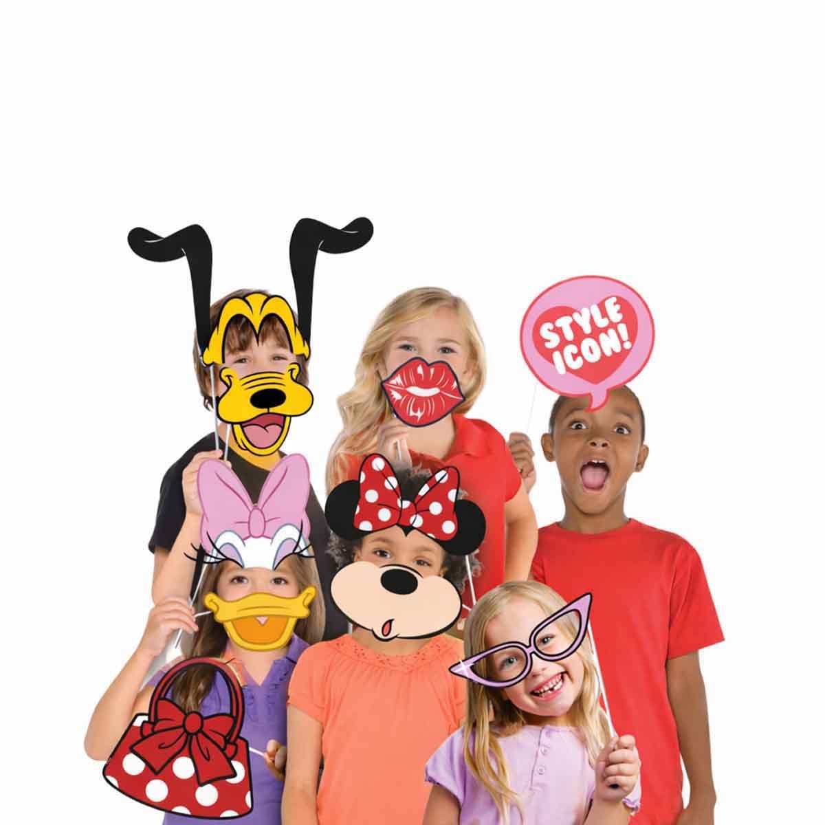 Minnie Mouse 12-Piece Photo Booth Kit