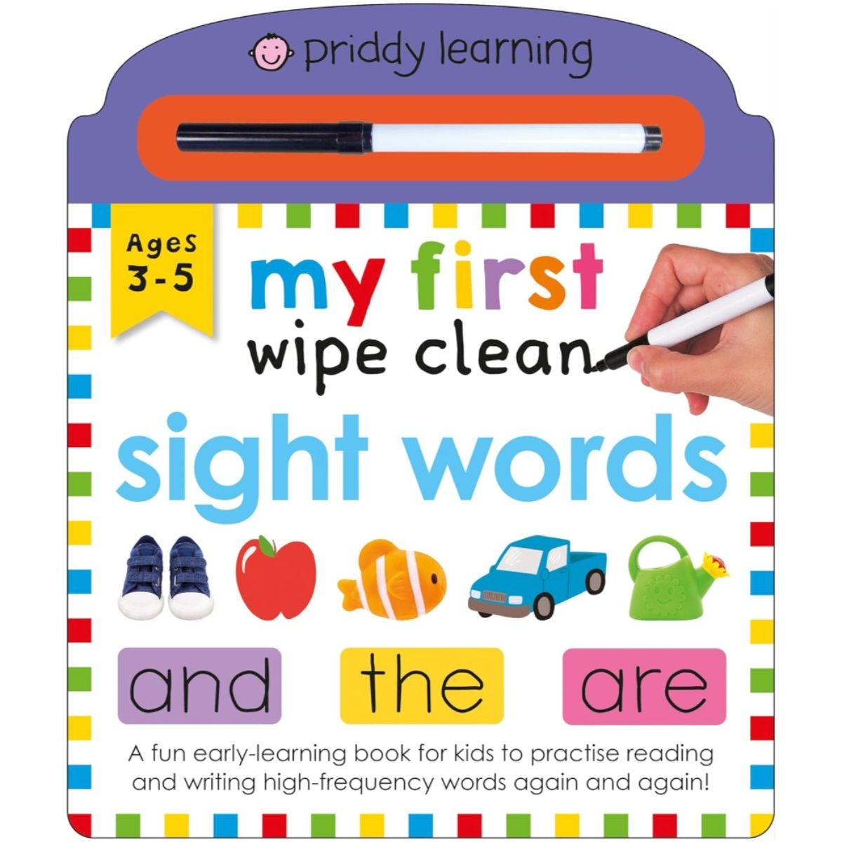 My First Wipe Clean Sight Words by Roger Priddy - 9 May 2024