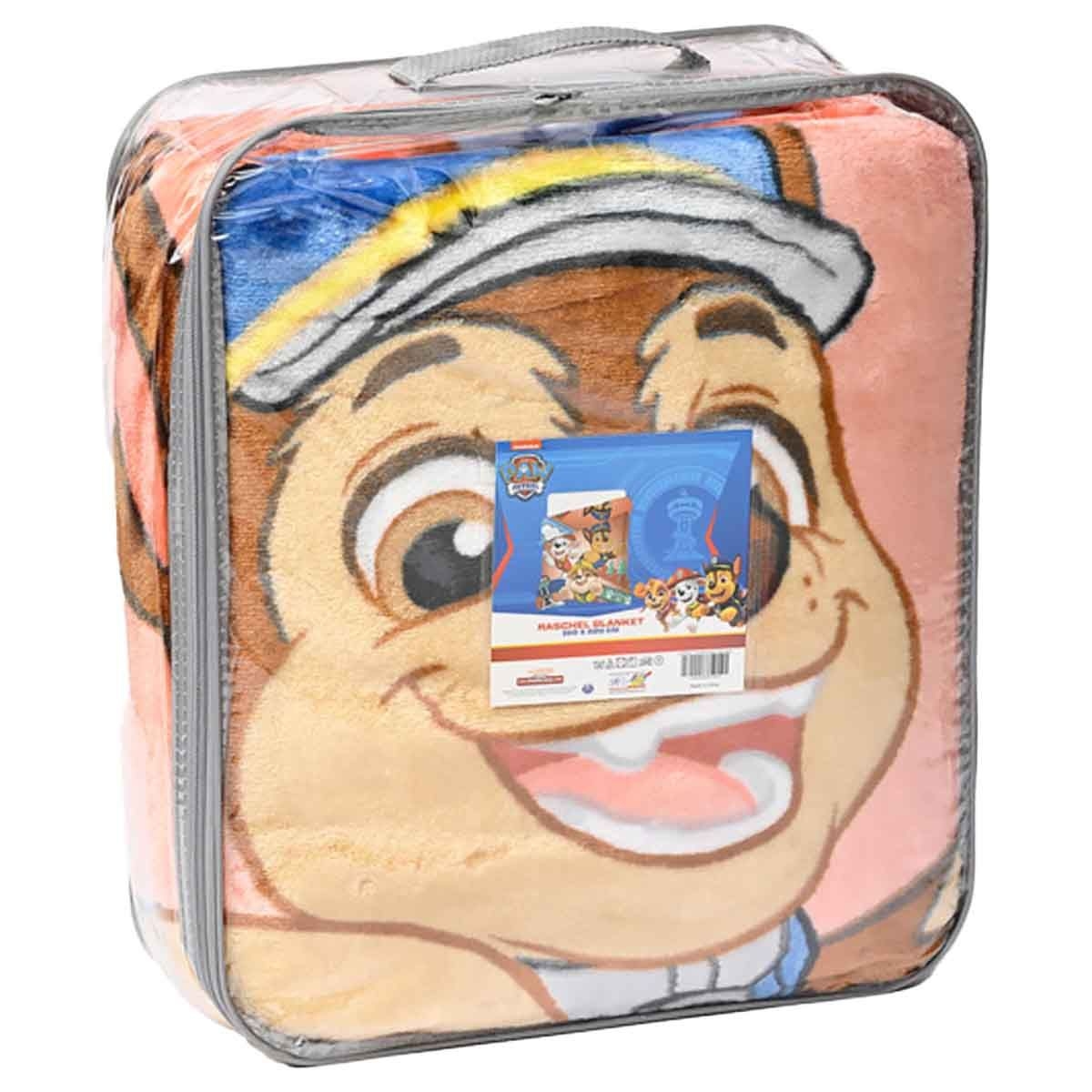 باو باترول بطانية راشيل باللون الوردي مصنوعة من %100 بوليستر