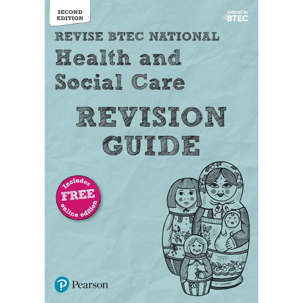 Pearson REVISE BTEC National Health & Social Care Revision Guide by Brenda Baker - 26-09-2017
