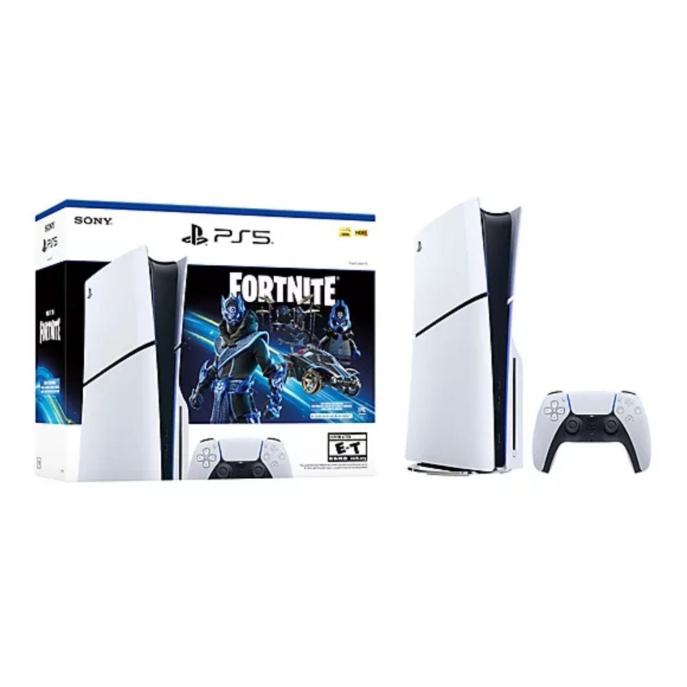 PlayStation 5 Fortnite Cobalt Star Console Bundle