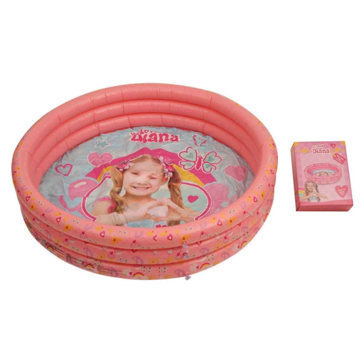 بوكت ووتش لوف ديانا مسبح قابل للنفخ للبنات، 3-4 سنوات