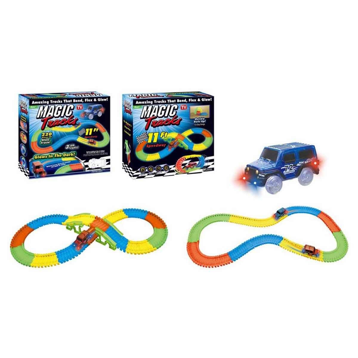 باور جوي مسار سحري بطول 11 قدم للأولاد، عمر 3-4 سنوات