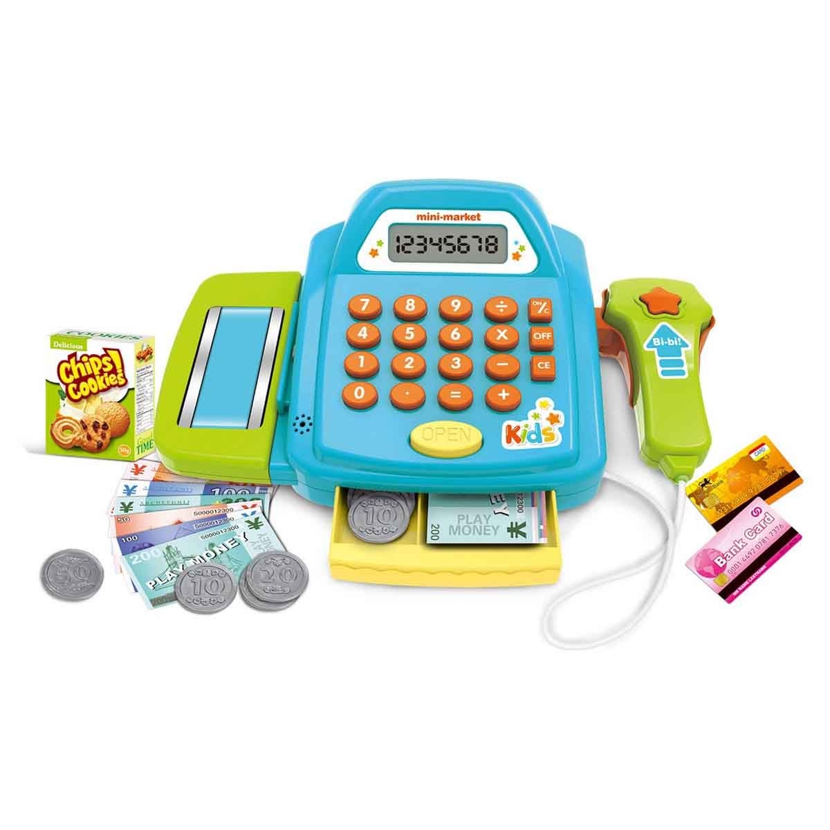 باور جوي يوميوم ماكينة تسجيل نقد صغيرة متنوعة للبنات، عمر 3-4 سنوات